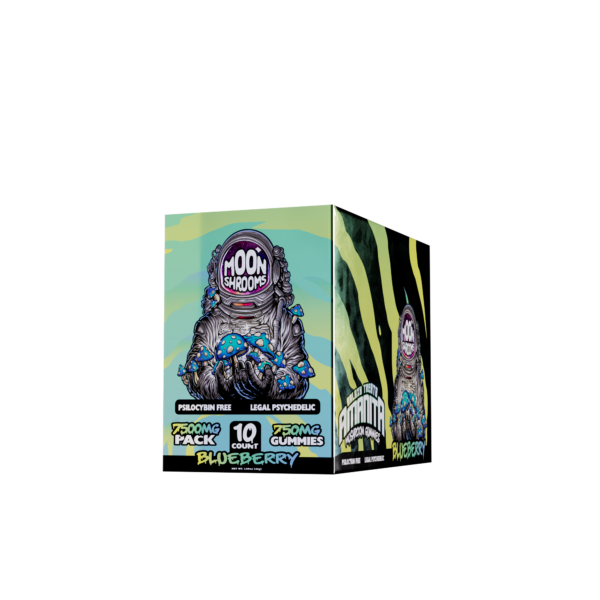 Blueberry Moon Shrooms 7500mg Pouch / 10ct / 750mg MSRP: $35.99